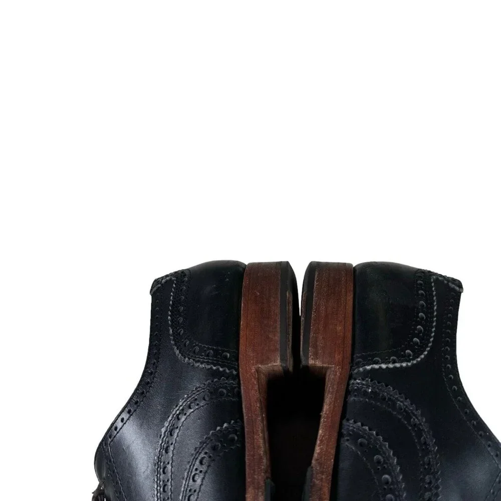Antonio Maurizi Men's Leather Wingtip Oxford Dress Shoes‎ Size 43 / US 9.5-10